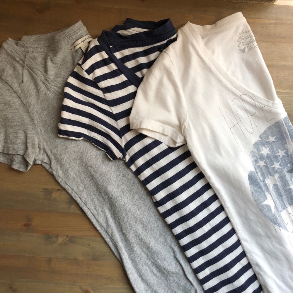 American Eagle V-Neck Tops